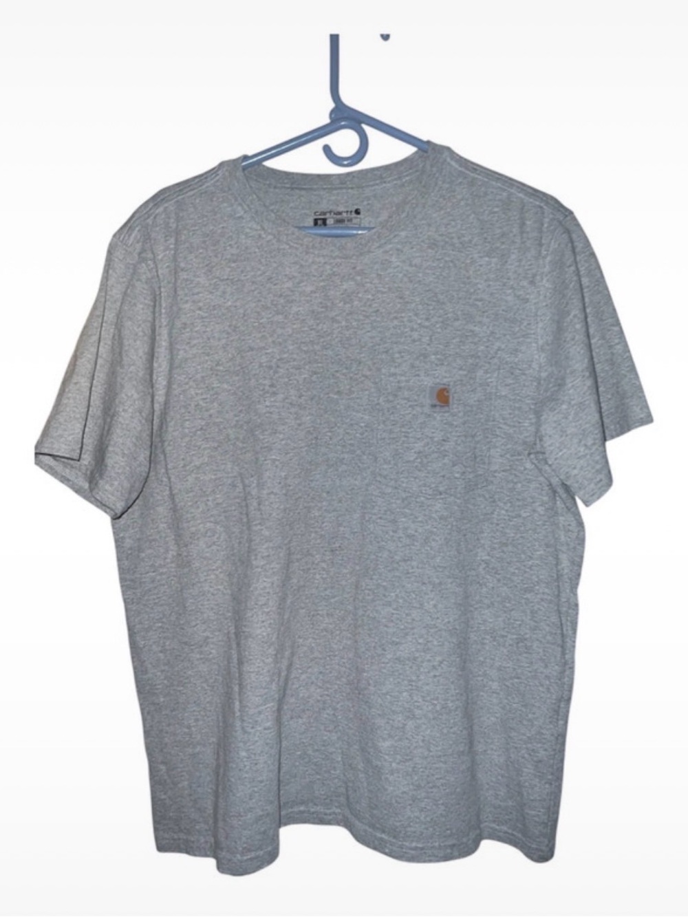 Carhartt Classic Pocket T-Shirt in Heather Gray